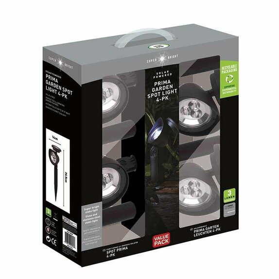 Prima Spotlight Stake Light - 4 Pack - image 3