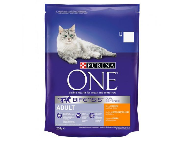 Purina One Adult Rich in Chicken and Whole Grains 800g