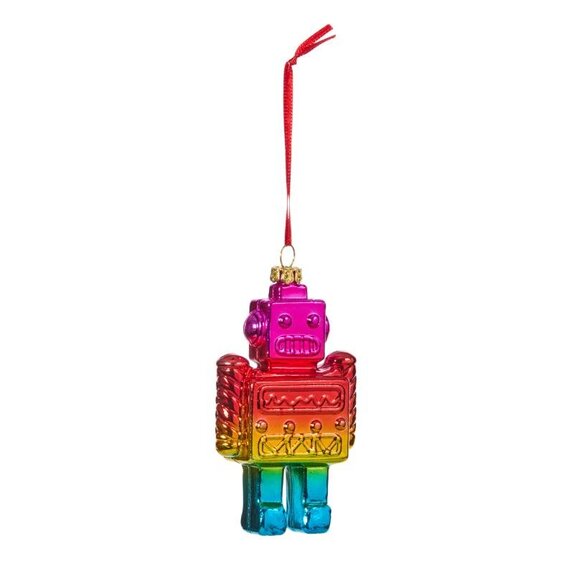 Rainbow Robot Pendant