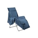 Recliner Polar Fleece Blanket Blue Fjord