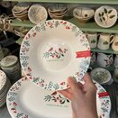 Robin Christmas Joy Bowl 8"