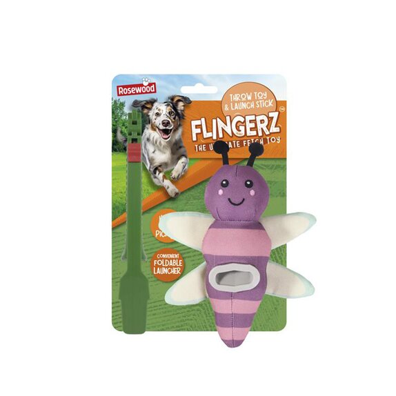 Rosewood Flingerz Dragonfly Throw Toy