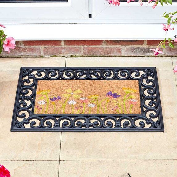 Rubber Frame Insert Mat Meadow 23x53cm - image 2