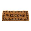 Rubber Frame Insert Mat Welcome 53x23cm - image 1