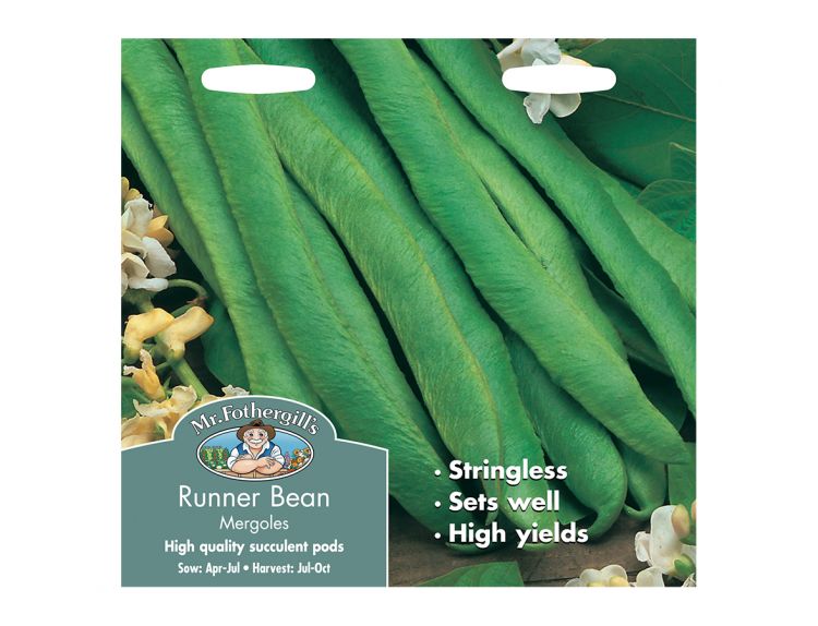 Runner Bean Seeds Mergoles - image 1