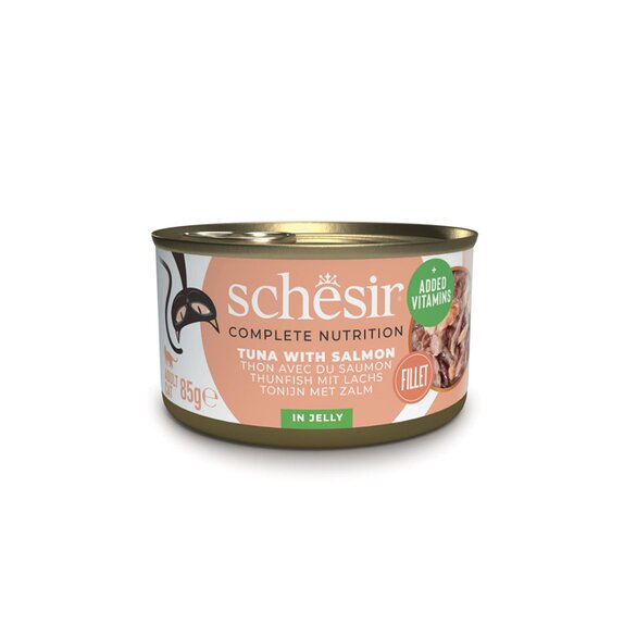 Schesir tuna & salmon in jelly 85g