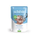 Schesir Tuna with Seabass In Jelly Pouch Complete and Balanced 85g