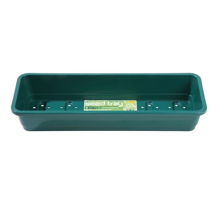 Seed Tray Green Narrow Knights Garden Centres