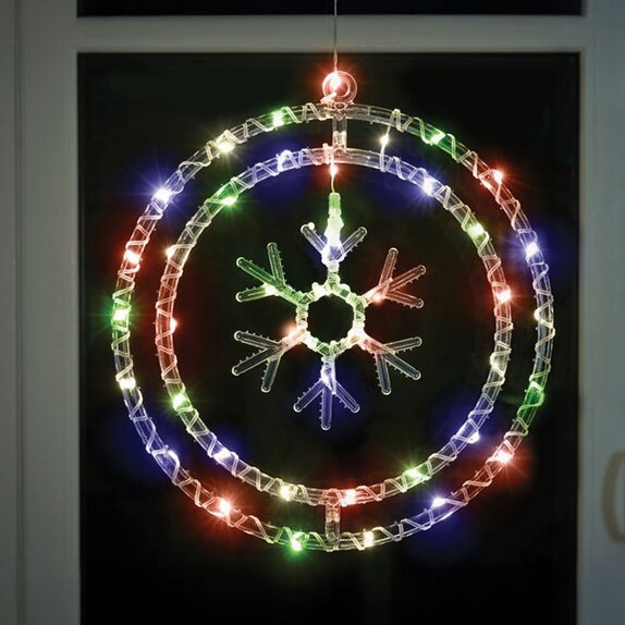 SnoFlake Rings! - Multi Coloured  30cm