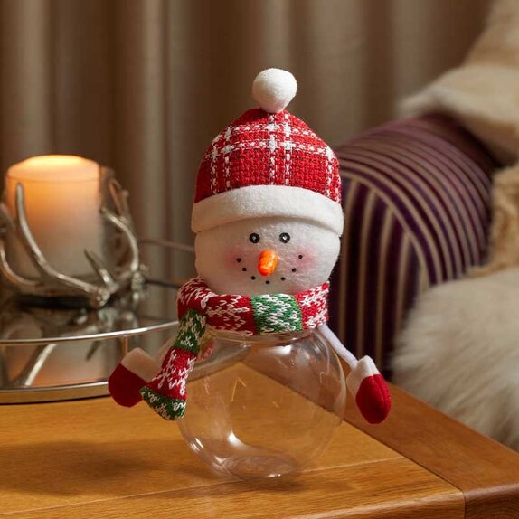 Snowman Treat Jar