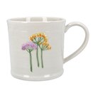 Spring Meadow Embossed Stoneware Mug