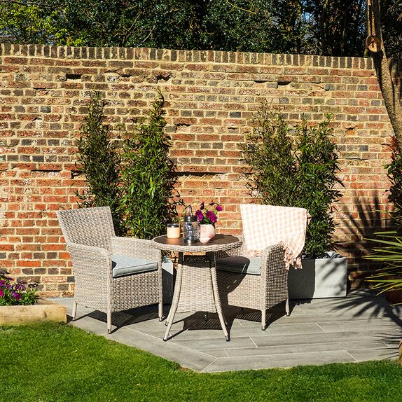 Surrey Hills Weave 2 Seat Dining 