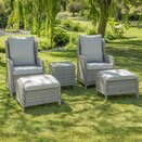 Surrey Hills Weave 2 Seat Recliner Set