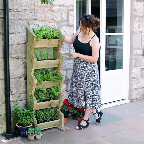 Tall Vertical Herb Stand