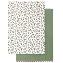 Tea Towels Holly Berry Set of 2 - image 2