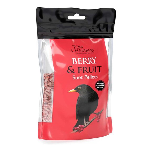 Tom Chambers Berry & Fruit Suet Pellets 0.9kg