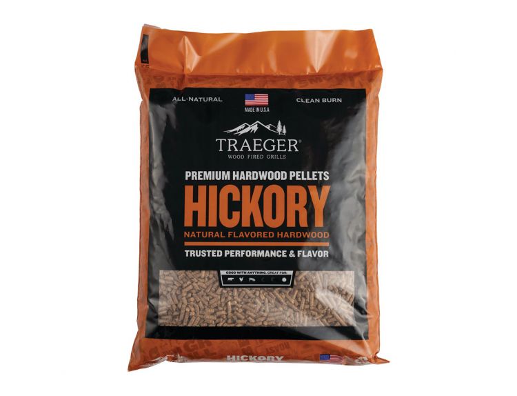 Traeger BBQ Wood Pellets Hickory 9kg bag - image 1