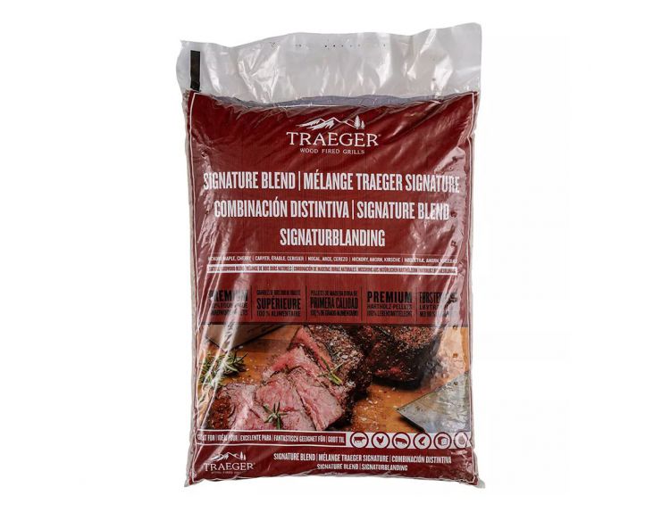 Traeger BBQ Wood Pellets Signature Blend 9kg bag - image 1