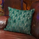 Tree Cushion - Emerald