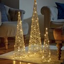 Treebelisks Gold Weave Set of 3