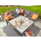 Tutbury Firepit Table with Corner Sofa and 2 Large Benches - image 2