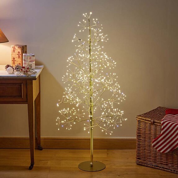 Twinkling Tree Golden 1.2m  LV - image 1
