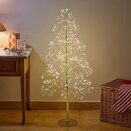 Twinkling Tree Golden 1.2m  LV - image 1