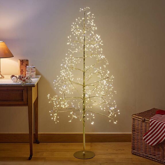 Twinkling Tree Golden 1.2m  LV - image 2
