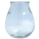 Vase Clear Glass Bulbous Small - image 2