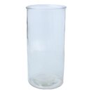 Vase Clear Glass Straight Large