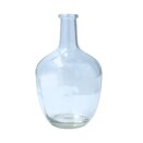 Vase Rum Bottle Clear Glass Small - image 1