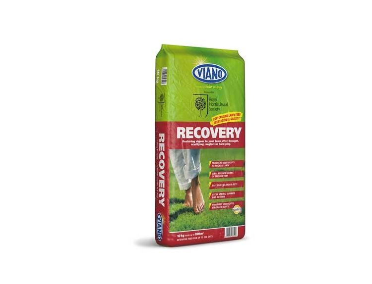 Viano RHS Recovery Organic Lawn Fertiliser 10kg