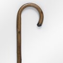Walking Stick Green Crook Handle