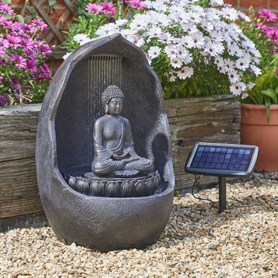 Water Feature Buddha Hybrid Power