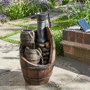 Water Feature - Whisky Barrels