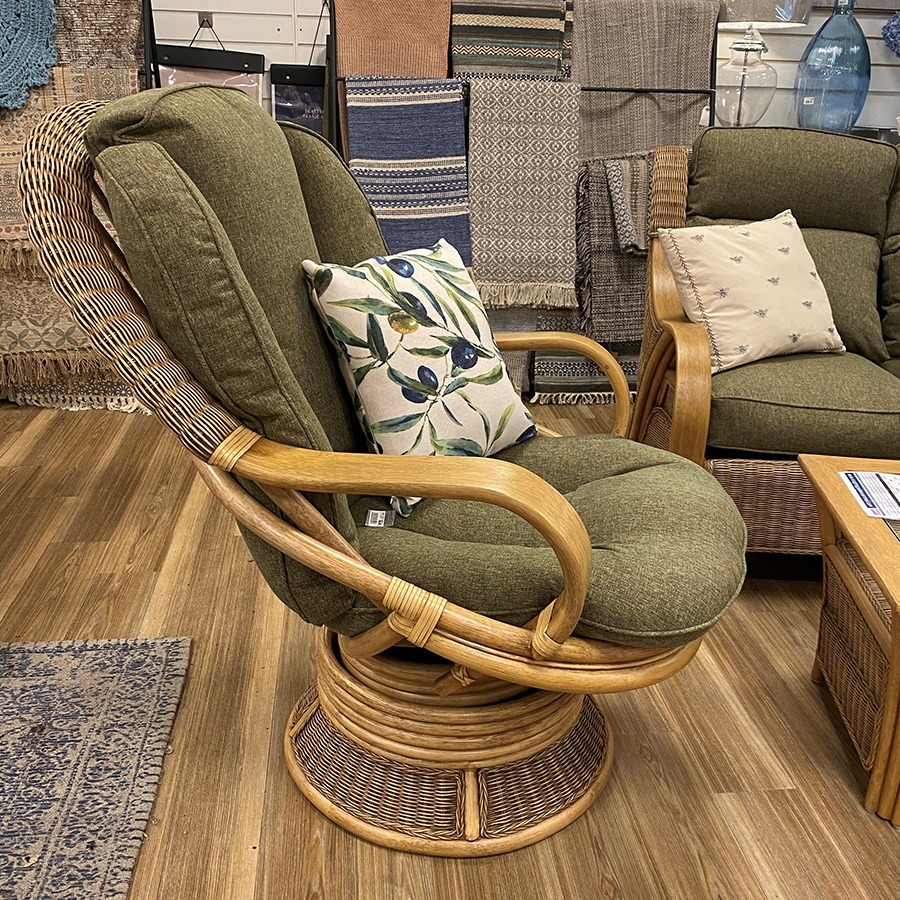 Waterford Swivel Rocker with B Grade Fabric Knights Garden Centres