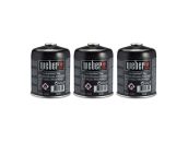 Weber Gas Canisters 3-Pack Disposable