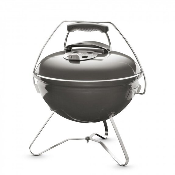 Weber Smokey Joe Premium Charcoal Barbecue Smoke Grey - image 1