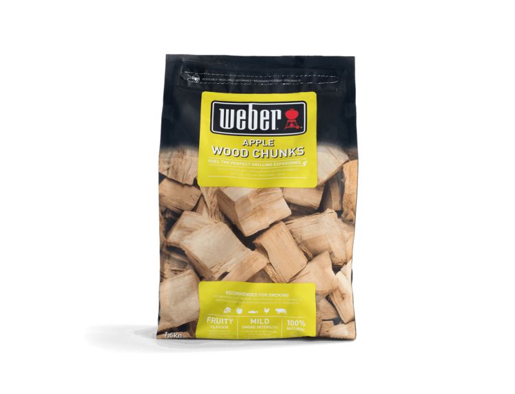 Weber Wood Chunks Hickory 1.5kg - image 2