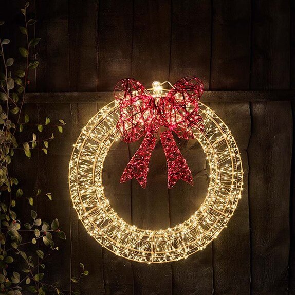 Wreath Galaxy 1440 Warm White 50cm  LV