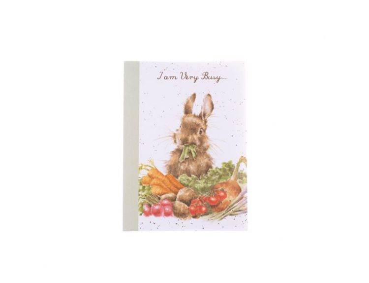Wrendale A6 Rabbit Notebook - Grow Your Own