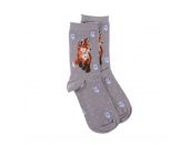 Wrendale Fox Sock - Born to be Wild