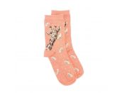 Wrendale Giraffe Sock - Flowers