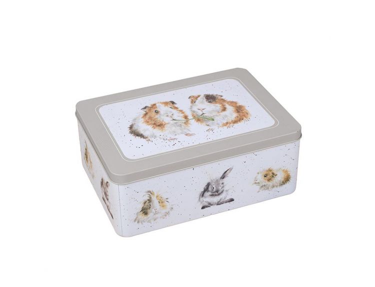 Wrendale Guinea Pig Rectangular Tin