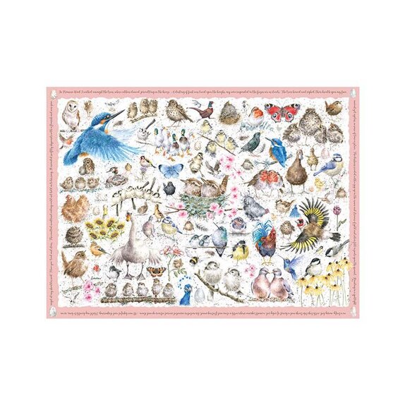 Wrendale Puzzle Garden Birds 